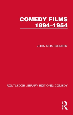 Comedy Films 1894–1954 book