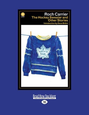 The Hockey Sweater and Other Stories by Roch Carrier