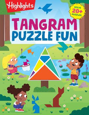 Tangram Puzzle Fun book