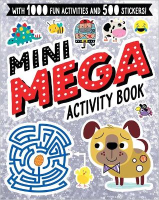 Sticker Activity Book Mini Mega - Silver book