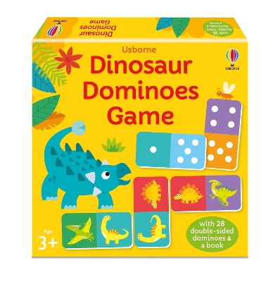 Dinosaur Dominoes Game book