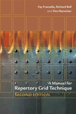 Manual for Repertory Grid Technique book