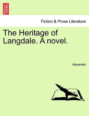 The Heritage of Langdale. a Novel. book