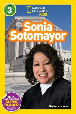 Nat Geo Readers Sonia Sotomayor Lvl 3 book
