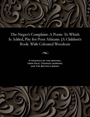 Negro's Complaint book