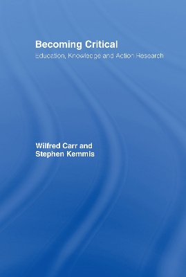 Becoming Critical by Wilfred Carr