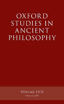 Oxford Studies in Ancient Philosophy, Volume 57 book