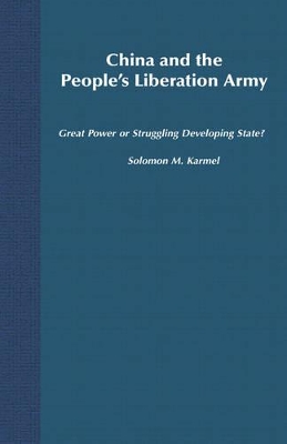 China and the People's Liberation Army book