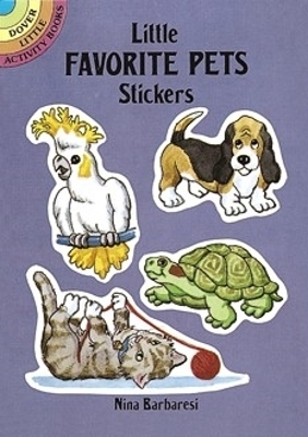 Little Favorite Pets Stickers book