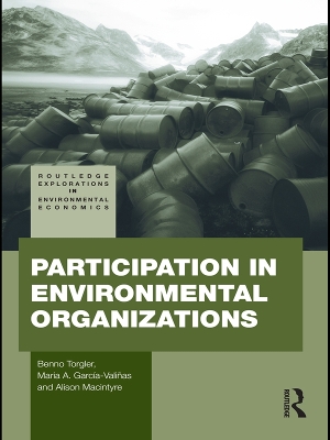 Participation in Environmental Organizations by Benno Torgler