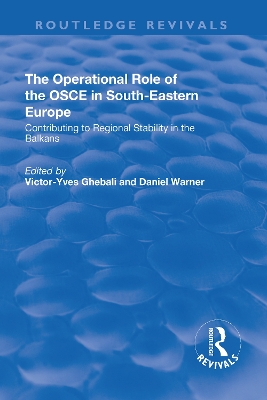 Operational Role of the OSCE in South-Eastern Europe book