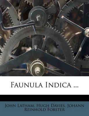 Faunula Indica ... book