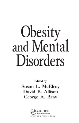 Obesity and Mental Disorders book