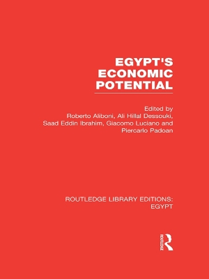 Egypt's Economic Potential (RLE Egypt) by Roberto Aliboni