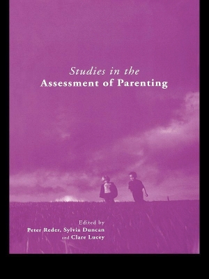 Studies in the Assessment of Parenting by Peter Reder