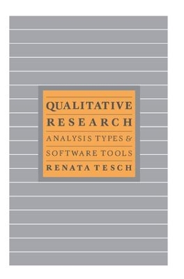 Qualitative Research: Analysis Types and Software book