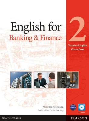 English for Banking & Finance Level 2 Coursebook and CD-ROM Pack book