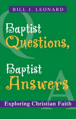 Baptist Questions, Baptist Answers book