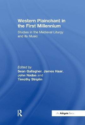 Western Plainchant in the First Millennium book