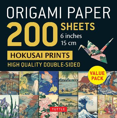 Origami Paper 200 sheets Hokusai Prints 6