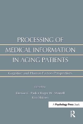 Processing of Medical Information in Aging Patients book