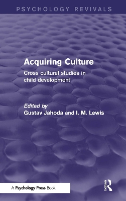 Acquiring Culture (Psychology Revivals) book
