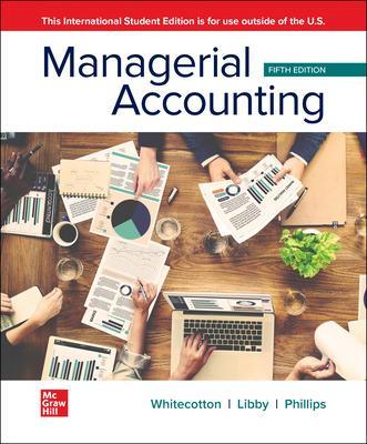 Managerial Accounting ISE book