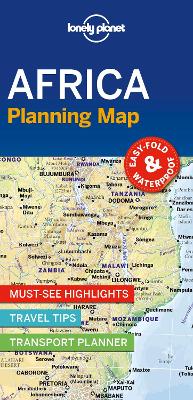 Lonely Planet Africa Planning Map book
