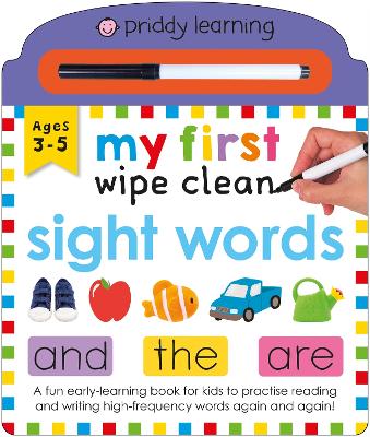 My First Wipe Clean Sight Words book