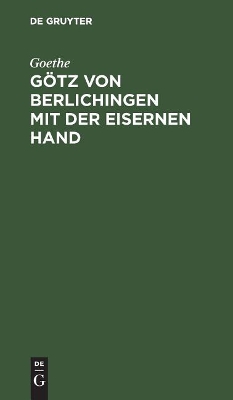 Götz von Berlichingen mit der eisernen Hand book