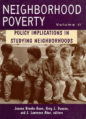Neighborhood Poverty by Jeanne Brooks-Gunn