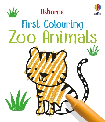 First Colouring Zoo Animals book