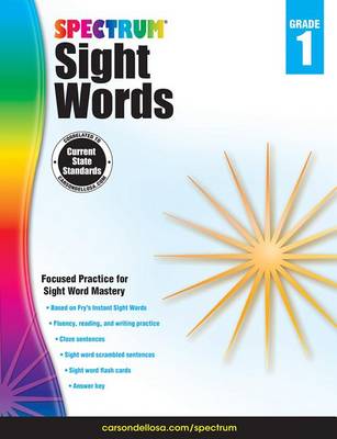 Spectrum Sight Words, Grade 1 book