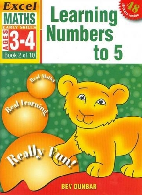 Learning Numbers to 5: Excel Maths Early Skills Ages 3-4: Book 2 of 10 book