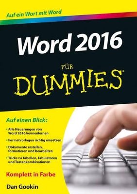 Word 2016 für Dummies book