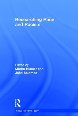 Researching Race and Racism book