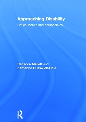 Approaching Disability book