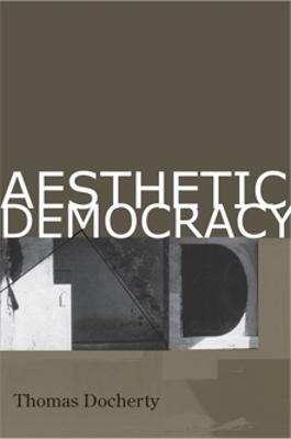 Aesthetic Democracy book
