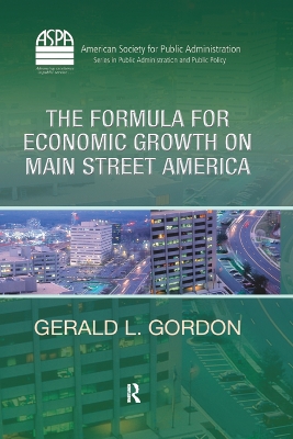 Formula for Economic Growth on Main Street America book