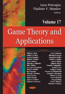Game Theory & Applications book