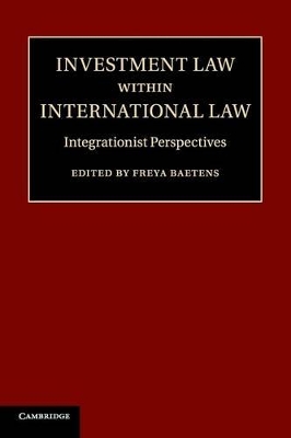 Investment Law within International Law book