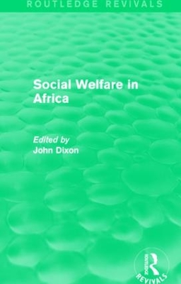 Social Welfare in Africa by John Dixon