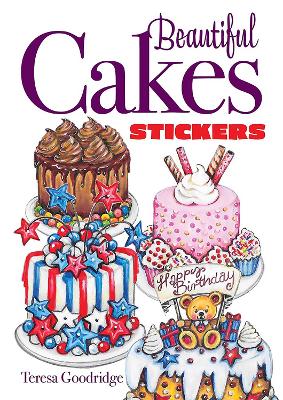 Beautiful Cakes Stickers book