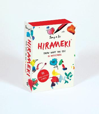 Hirameki: 16 Notecards: Draw What You See book