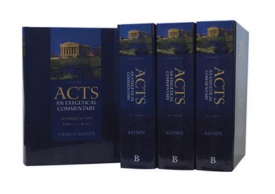 Acts: An Exegetical Commentary book