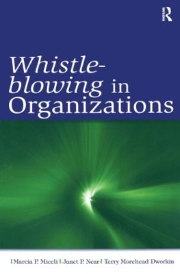 Whistle Blowing in Organizations book