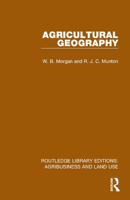 Agricultural Geography book