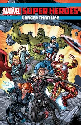 Marvel Super Heroes: Larger Than Life book