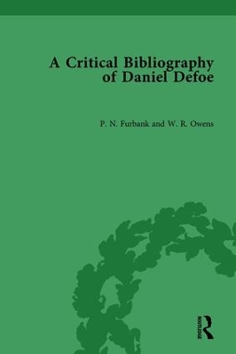 Critical Bibliography of Daniel Defoe book