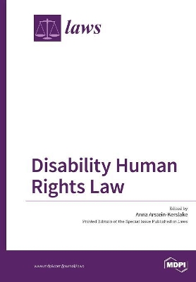 Disability Human Rights Law book